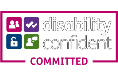 Disability Confident Committed logo